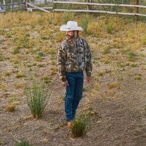 SKIMS x REALTREE POST MALONE Camouflage Men’s Heavyweight Fleece Relaxed Hoodie